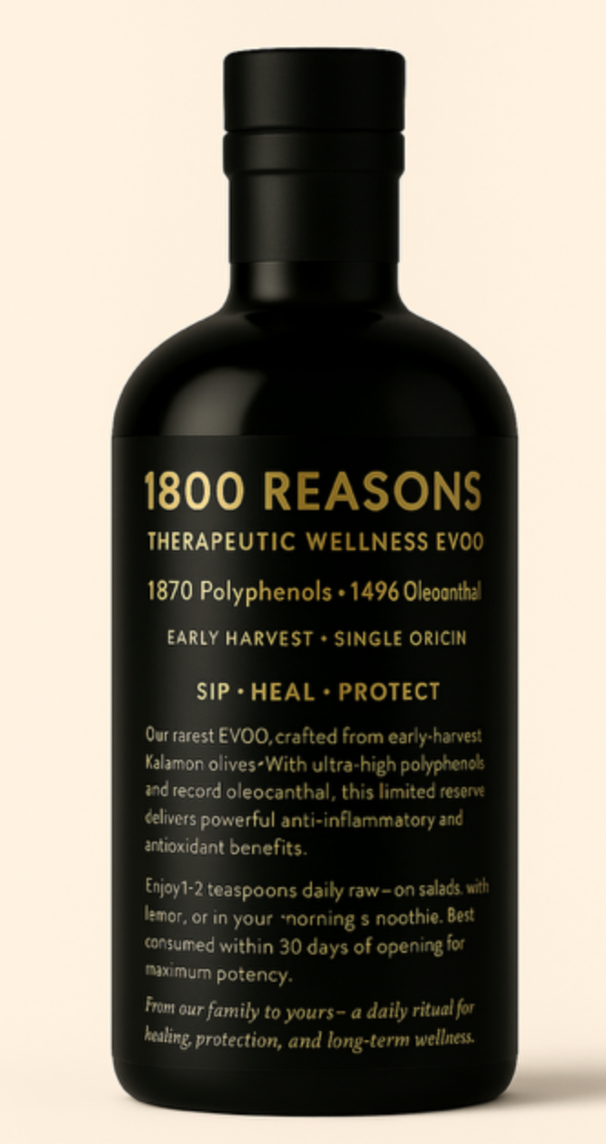 1800 Reasons. Limited Harvest. A Legacy of Healing.